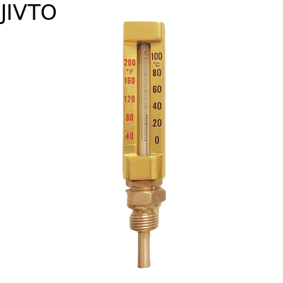 دماسنج های شیشه ای صنعتی V Line 160MM 100 Deg 3/4 